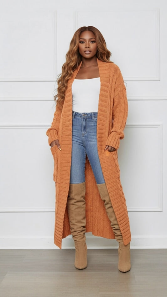 Maxi Sweater Cardigan